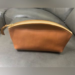 Portland Leather Eclipse Makeup Bag - Never Used
